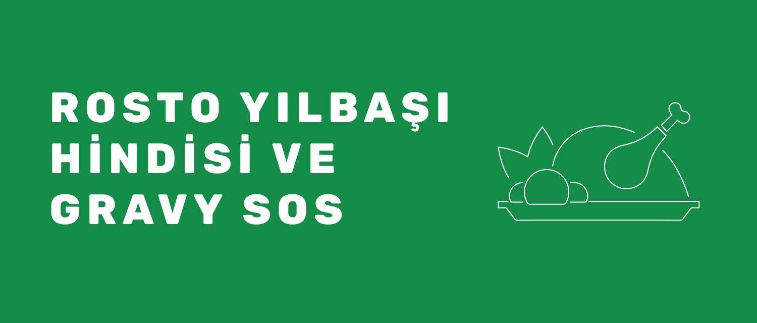 Rosto Yılbaşı Hindisi ve Gravy sos
