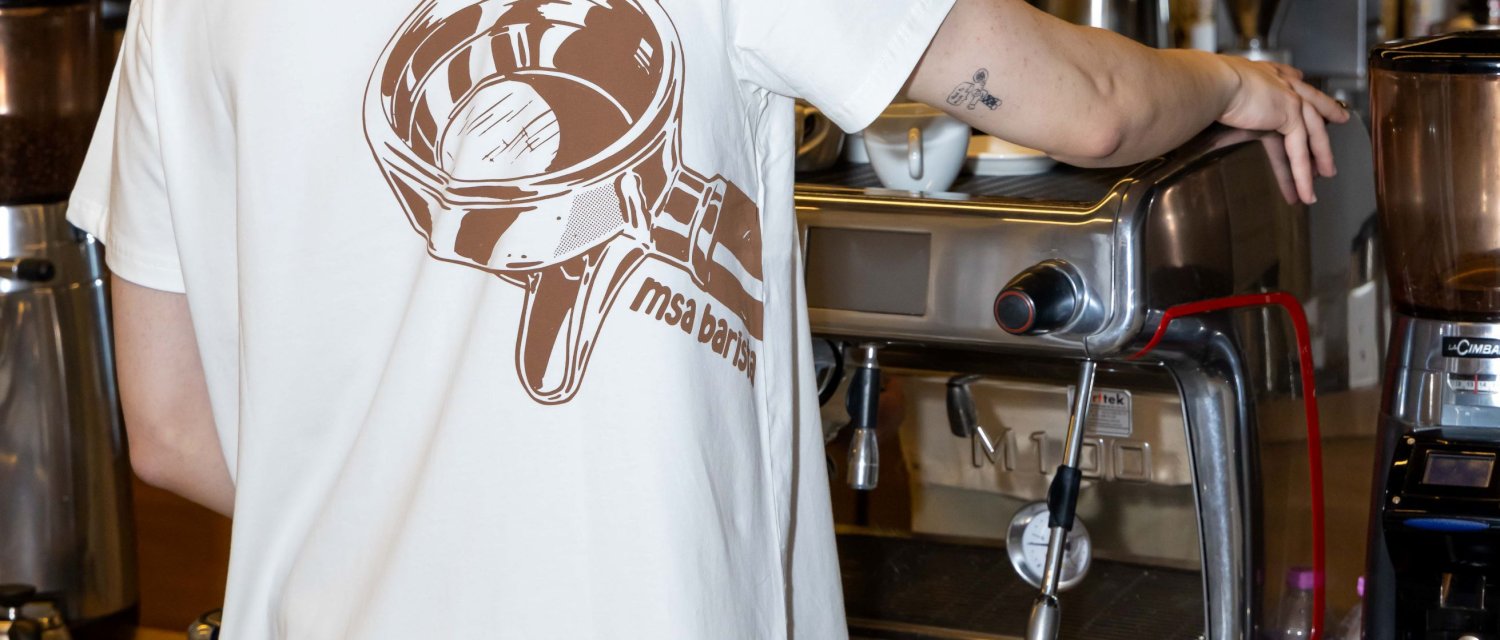 MSA BARISTA GRAPHIC TSHIRT (ERKEK)