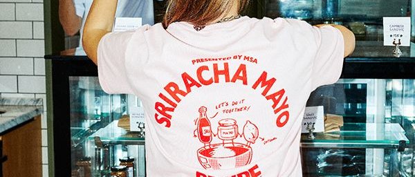 MSA SRIRACHA MAYO GRAPHIC TSHIRT (KADIN)