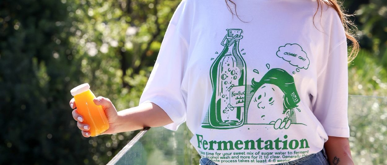 MSA FERMENTATION GRAPHIC TSHIRT (KADIN)