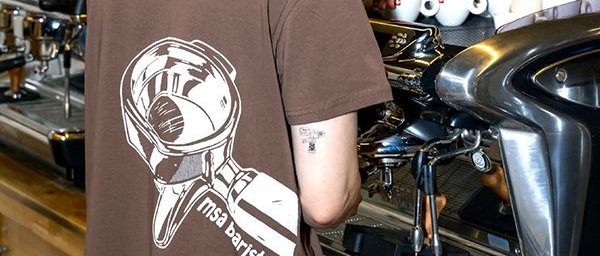 MSA BARISTA REVERSE TSHIRT (UNISEX)