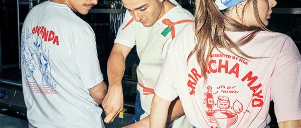 MSA SRIRACHA MAYO GRAPHIC TSHIRT (KADIN)